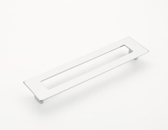 7-9/16" Finestrino Cabinet Pull, Matte Chrome