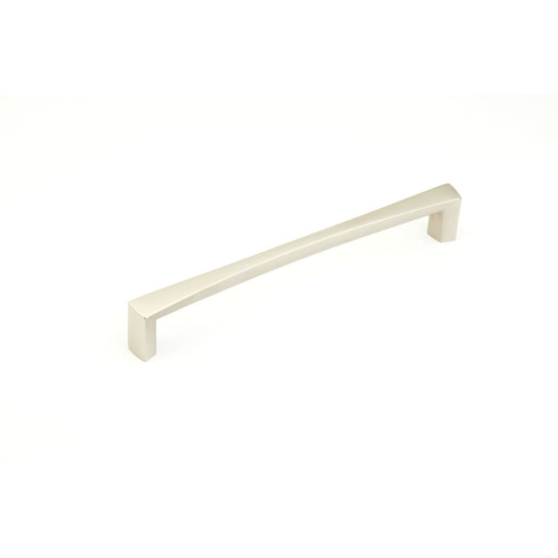 13-3/4" x 2-1/8" Italian Contemporary Appliance Pull, Satin Nickel