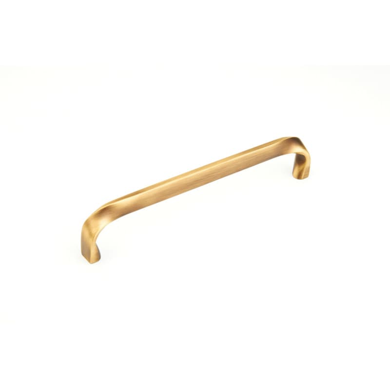 13-3/4" x 2-3/4" Italian Contemporary Appliance Pull, Light Bronze