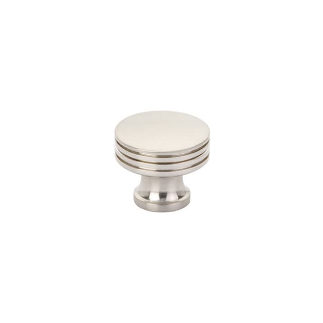 1-1/4" Menlo Park Round Cabinet Knob, Brushed Nickel
