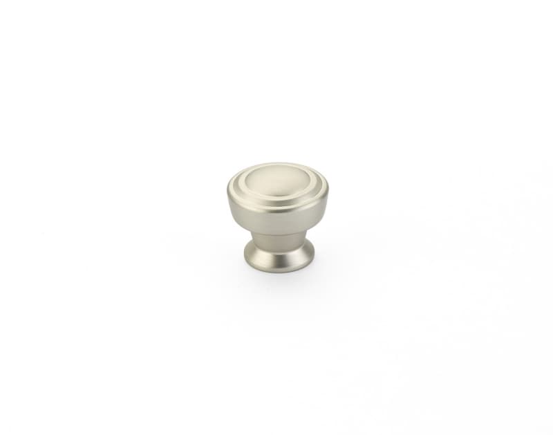 1-1/4" Menlo Park Cabinet Knob, Satin Nickel