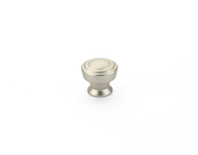1-1/4" Menlo Park Cabinet Knob, Satin Nickel