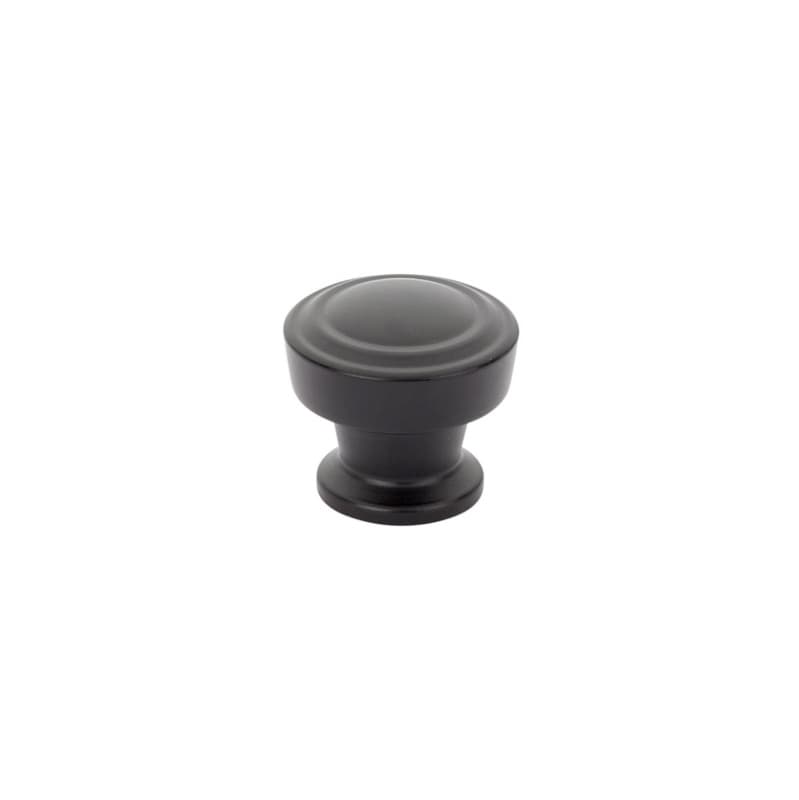 1-1/4" Menlo Park Cabinet Knob, Matte Black