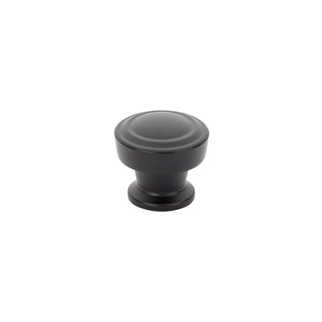 1-1/4" Menlo Park Cabinet Knob, Matte Black