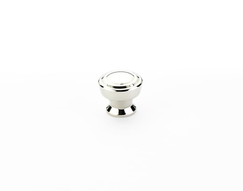 1-1/4" Menlo Park Cabinet Knob, Polished Nickel