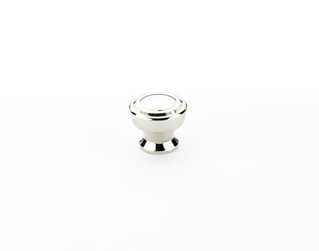 1-1/4" Menlo Park Cabinet Knob, Polished Nickel
