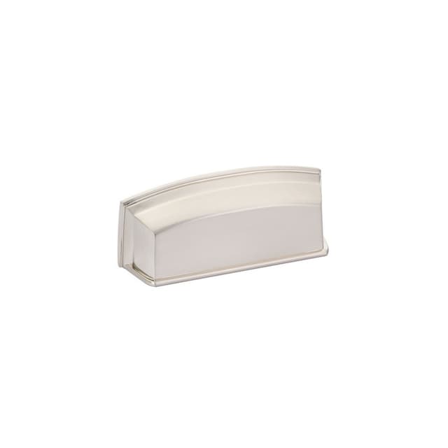 3-1/2" Menlo Park Cup Pull, Brushed Nickel