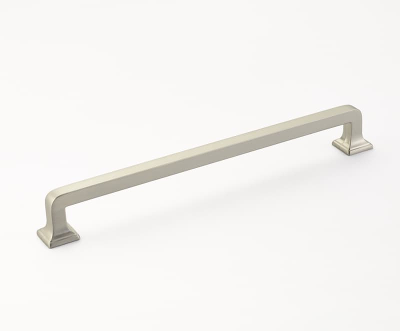8" Menlo Park Cabinet Pull, Satin Nickel