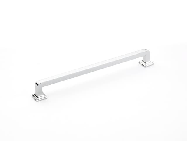8" Menlo Park Cabinet Pull, Polished Chrome