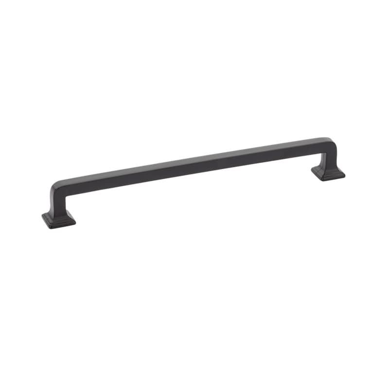8" Menlo Park Cabinet Pull, Matte Black