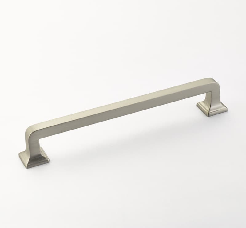 6" Menlo Park Cabinet Pull, Satin Nickel
