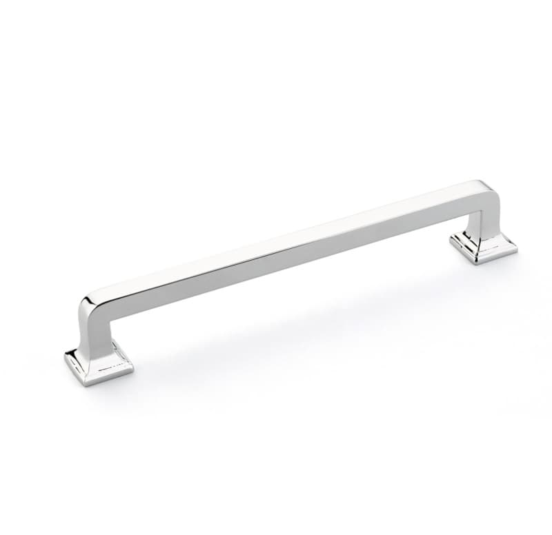 6" Menlo Park Cabinet Pull, Polished Chrome