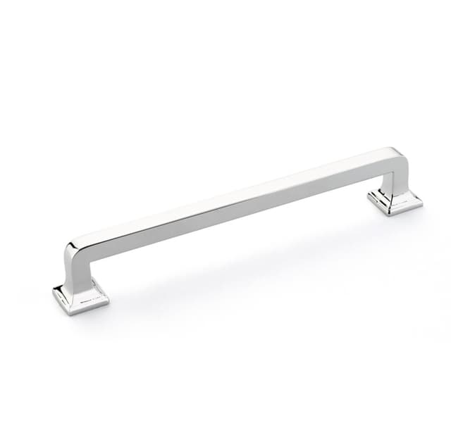 6" Menlo Park Cabinet Pull, Polished Chrome