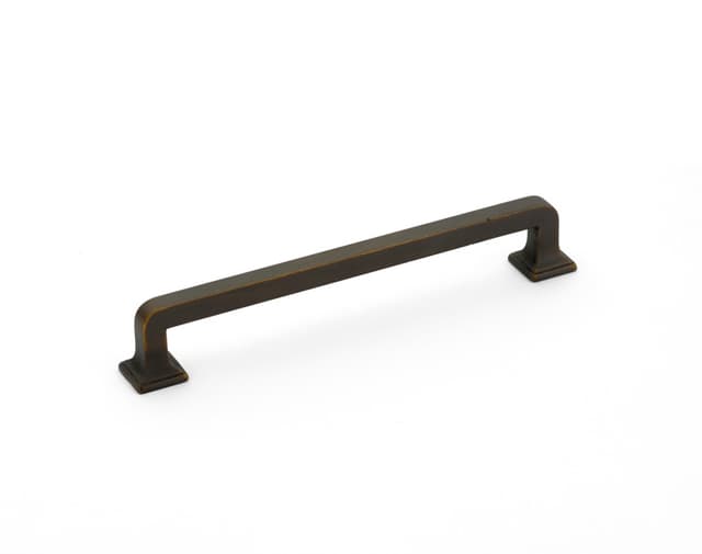 6" Menlo Park Cabinet Pull, Ancient Bronze