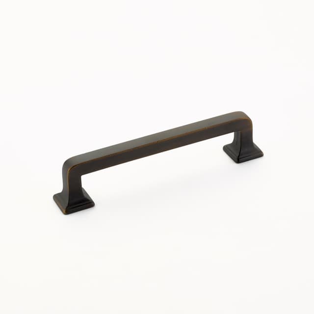 4" Menlo Park Cabinet Pull, Ancient Bronze
