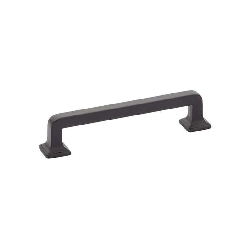 4" Menlo Park Cabinet Pull, Matte Black