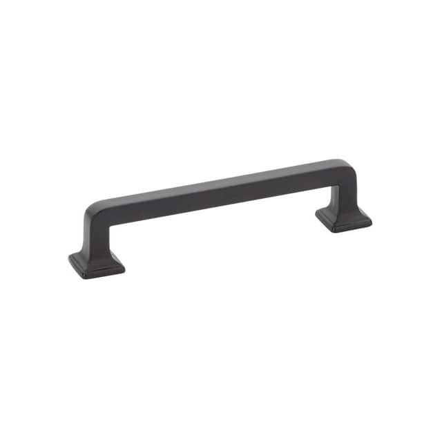 4" Menlo Park Cabinet Pull, Matte Black