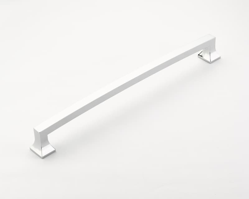 15" Menlo Park Arched Appliance Pull, Polished Chrome