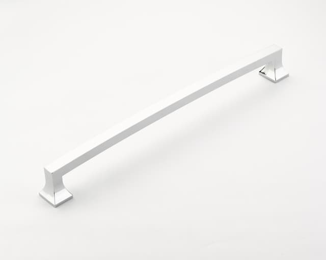 15" Menlo Park Arched Appliance Pull, Polished Chrome