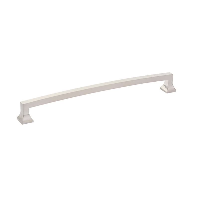 15" Menlo Park Arched Appliance Pull, Brushed Nickel
