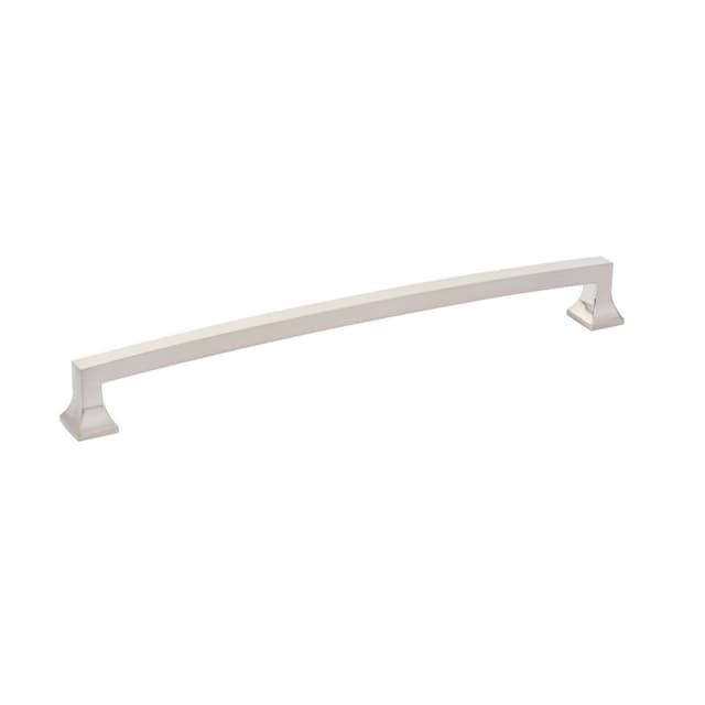 15" Menlo Park Arched Appliance Pull, Brushed Nickel