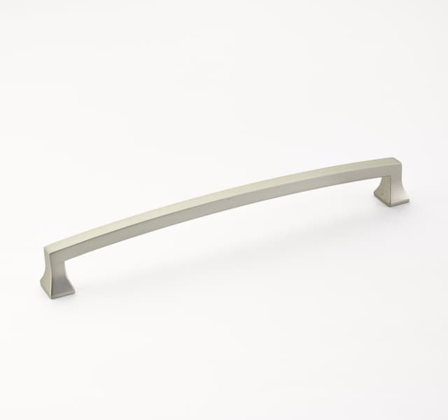 8" Menlo Park Arched Cabinet Pull, Satin Nickel