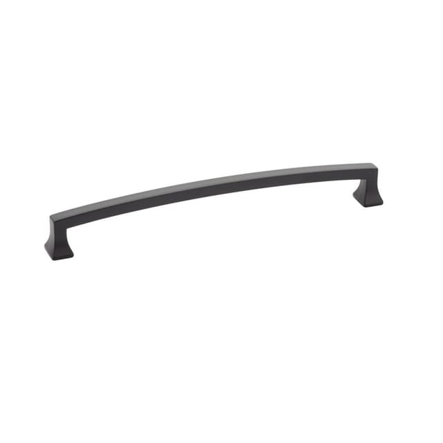 8" Menlo Park Arched Cabinet Pull, Matte Black