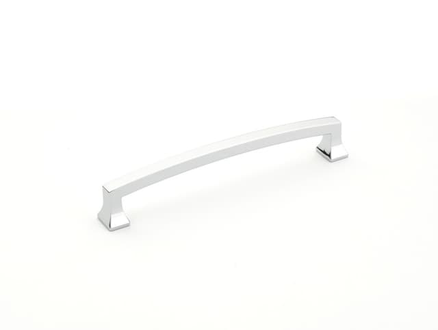 6" Menlo Park Arched Cabinet Pull, Polished Chrome