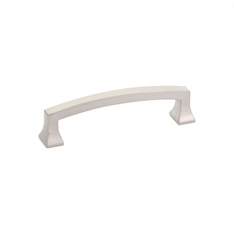 4" Menlo Park Arched Cabinet Pull, Brushed Nickel