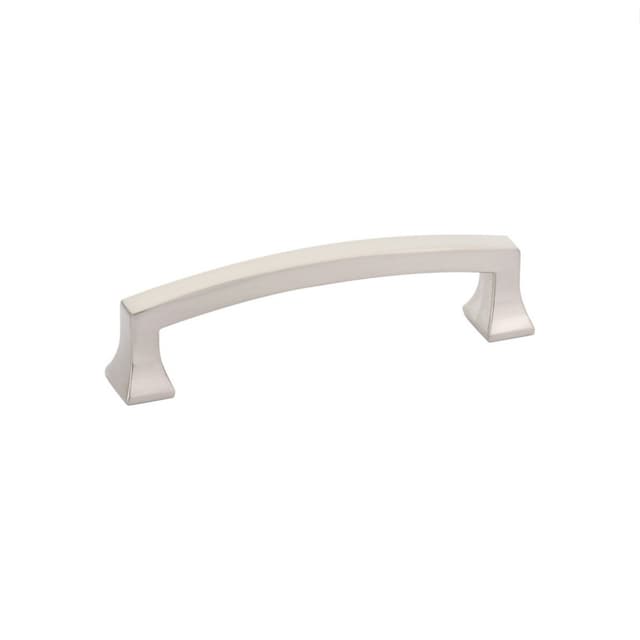 4" Menlo Park Arched Cabinet Pull, Brushed Nickel
