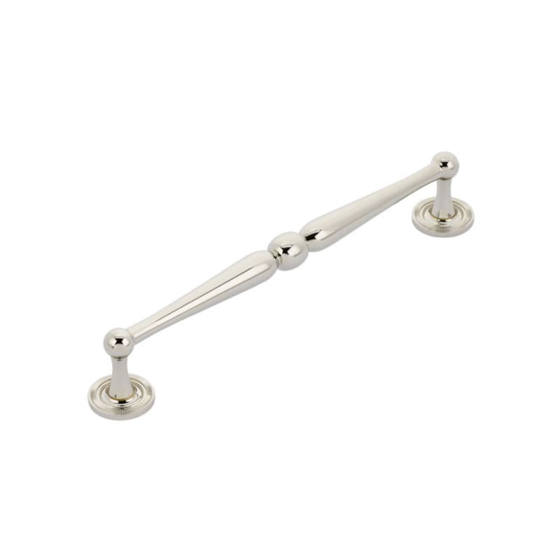 8" Atherton Cabinet Pull, Polished Nickel