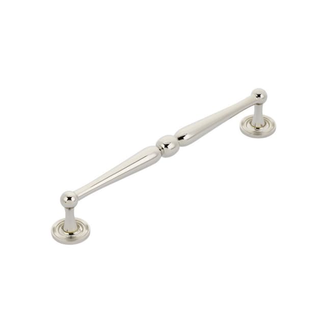 8" Atherton Cabinet Pull, Polished Nickel