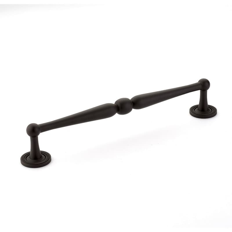 4" Atherton Plain Footplate Cabinet Pull, Oil Rubbed Bronze