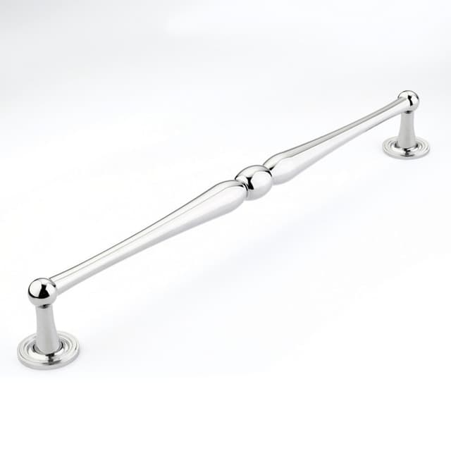 15" Atherton Plain Footplate Appliance Pull, Polished Chrome