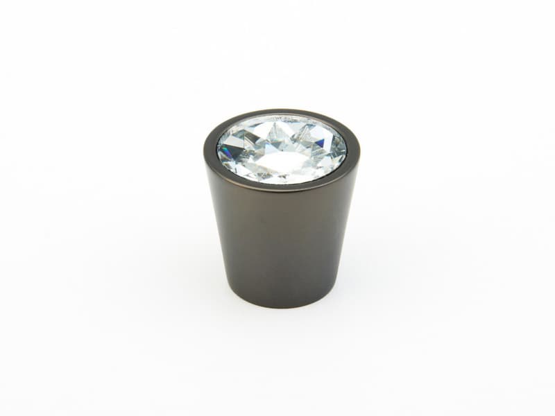 1-1/16" Stargaze Cylinder Clear Cabinet Knob, Bronze