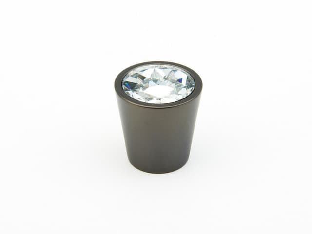 1-1/16" Stargaze Cylinder Clear Cabinet Knob, Bronze