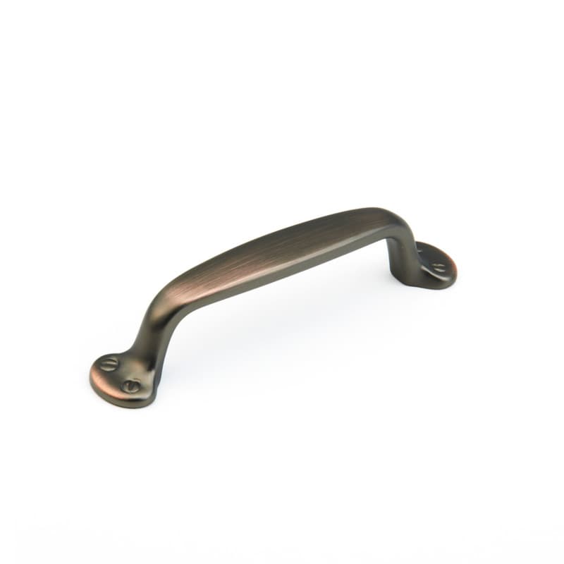 4" Country Cabinet Pull, Aurora Bronze