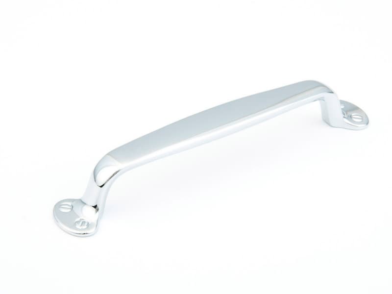 6" Country Cabinet Pull, Polished Chrome