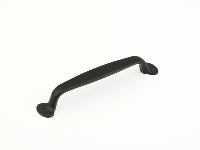 6" Country Cabinet Pull, Flat Black