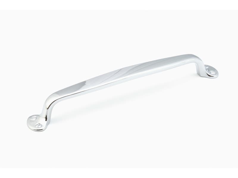 12" Country Appliance Pull, Polished Chrome
