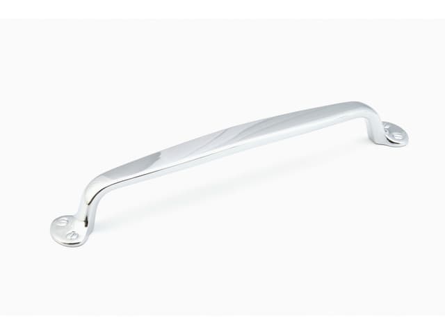 12" Country Appliance Pull, Polished Chrome