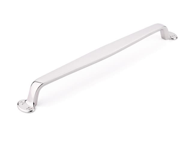 15" Country Appliance Pull, Polished Nickel
