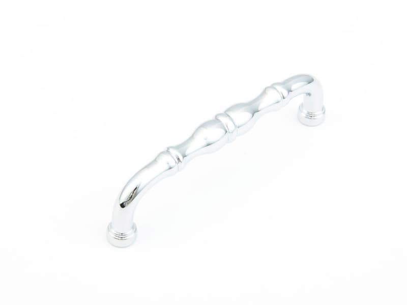 4" Colonial Cabinet Pull, Polished Chrome