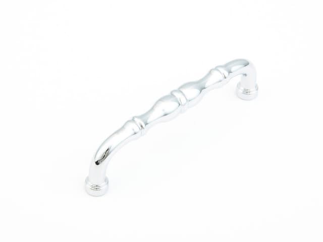 4" Colonial Cabinet Pull, Polished Chrome