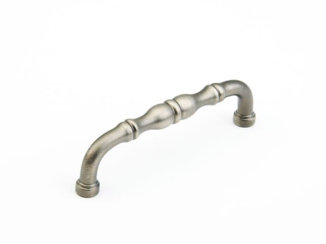 4" Colonial Cabinet Pull, Antique Nickel