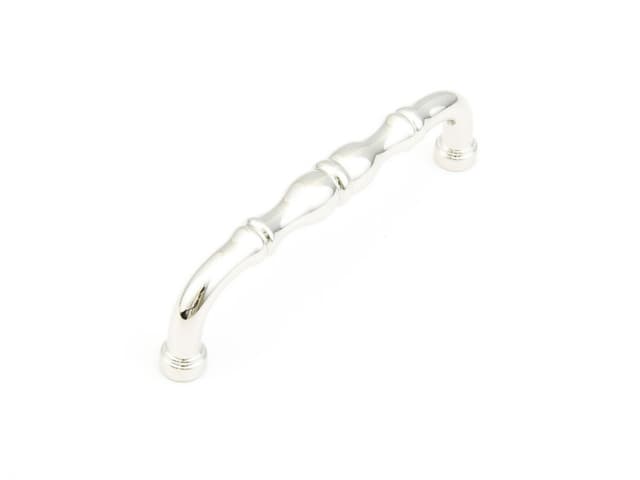 4" Colonial Cabinet Pull, Polished Nickel