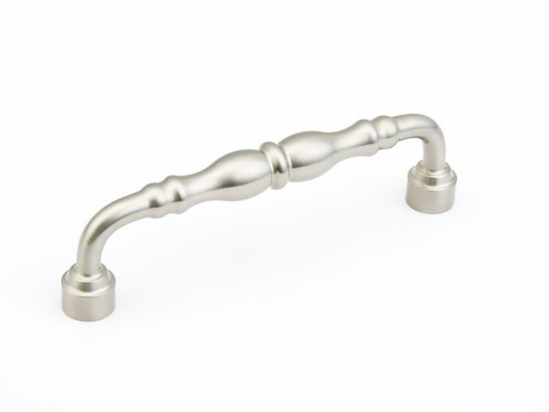 6" Colonial Cabinet Pull, Satin Nickel