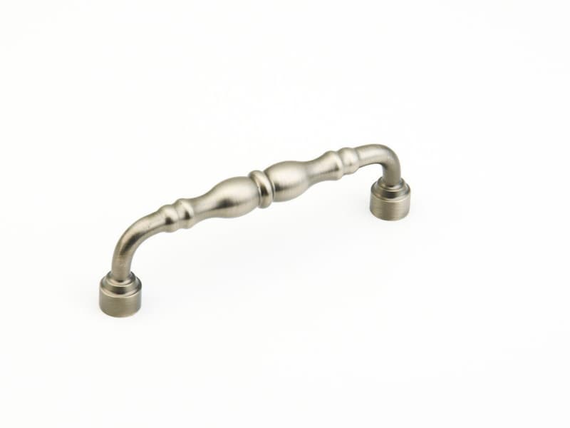 6" Colonial Cabinet Pull, Antique Nickel