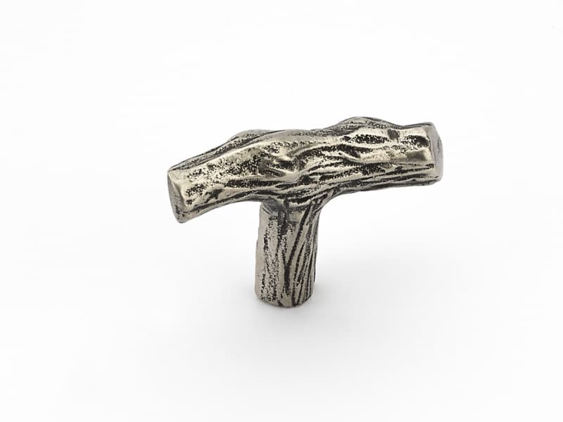 2" Mountain Cabinet Knob, Italian Nickel
