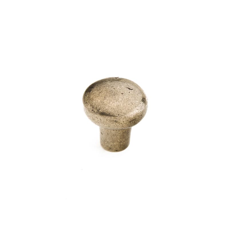 1-1/4" Mountain Round Cabinet Knob, Italian Nickel